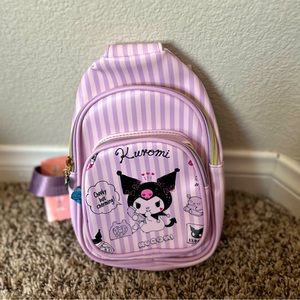 purple crossbody bag New Never Used